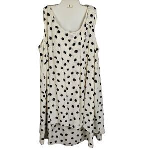 SLNY Fashions New York Tunic Geometric Dress Women Size 22W Plus